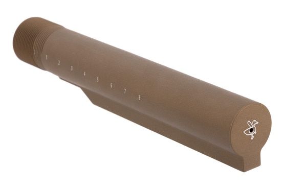 Forward Controls Design A5 Length Receiver Extension features a burnt bronze finish.